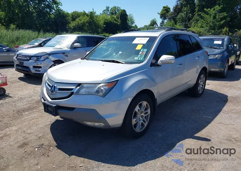 2009 Acura Mdx Technology Package из США, поврежденный, VIN 2HNYD28689H533941